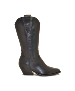 TEXANO PELLE NERA ALTO BV4818 